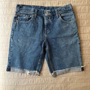 Levi's Jean Shorts (Vintage Blue Denim)